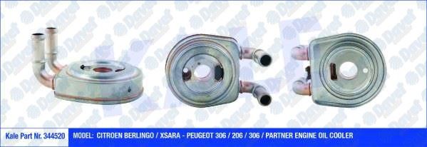 MGA-63400 Yag Sogutucu-(Peugeot  Partner  1.9   Dw8 Modine Tip )
